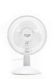 Adler AD 7301 Table Fan, Number of speeds 2, 30 W, Diameter 15 cm, White