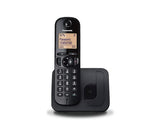 Panasonic Cordless KX-TGC210FXB Black, Built-in display, Speakerphone, Caller ID, Phonebook capacity 50 entries