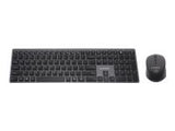 GEMBIRD KBS-ECLIPSE-M500 Backlight Pro Business Slim wireless desktop set US layout black