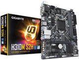 GIGABYTE H310M S2H 1.2 LGA1151 DDR4 HDMI Dvi-D Realtek ALC887 Realtek GbE LAN 1xM.2 4xSATA mATX MB