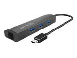 ICYBOX IB-HUB1406-C IcyBox 3x Port USB 3.0 & Gigabit-LAN Hub