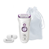 Braun Epilator Silk-épil 9 SensoSmart™ 9/700 Operating time (max) 50 min, Number of power levels 2, Wet & Dry, White/Purple