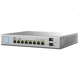 NET SWITCH 8PORT 1000M 2SFP/UNIFI US-8-150W UBIQUITI