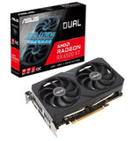 Graphics Card|ASUS|AMD Radeon RX 6500 XT|4 GB|64 bit|PCIE 4.0 16x|GDDR6|GPU 2650 MHz|Dual Slot Fansink|1xHDMI|1xDisplayPort|DUAL-RX6500XT-O4G