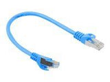 LANBERG PCF6-10CC-0025-B Patchcord RJ45 cat.6 FTP 0.25m Blue