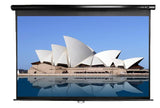 Elite Screens Manual Series M92UWH Diagonal 92 ", 16:9, Viewable screen width (W) 204 cm, Black