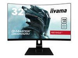 IIYAMA G-MASTER GB3266QSU-B1 81.3cm 32inch ETE Curved Gaming 2560x1440 144Hz 400cd/m2 1ms Speakers 2xP 2xHDMI USB-HUB