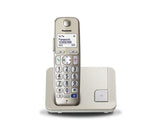 Panasonic Cordless KX-TGE210FXN Conference call, Built-in display, Champagne, Caller ID, Phonebook capacity 150 entries, Speakerphone