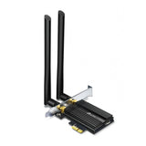 TP-LINK Archer TX50E AX3000 Wi-Fi 6 PCI Express Adapter Bluetooth 5.0 MU-MIMO 2x High Gain ext. antennas OFDMA