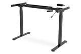 Digitus Desk frame,  71.5 - 121.5 cm, Maximum load weight 70 kg, Black