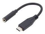 DIGITUS USB Type-C Audio Adapter Cable Type-C St to 3.5mm Jack Bu