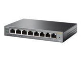 TP-LINK 8-Port Gigabit Desktop PoE Easy Smart Switch. 8 Gigabit RJ45 Ports inkl. 4 PoE Ports. 55W PoE Gesamtleistung