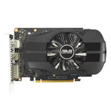ASUS Phoenix NVIDIA GeForce GTX 1650 EVO OC Edition Gaming Graphics Card PCIe 3.0 4GB GDDR6 memory HDMI 2.0b DisplayPort 1.4a