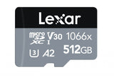 MEMORY MICRO SDXC 512GB UHS-I/W/A LMS1066512G-BNANG LEXAR