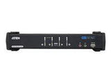 ATEN CS1784A-AT-G ATEN CS1784A 4-Port DVI USB 2.0 KVMP Switch, 2.1 Surround Sound, nVidia 3D