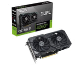 ASUS Dual GeForce RTX4060 Ti OC Edition 8GB GDDR6 Graphics Card PCIe 4.0 HDMI 2.1 DisplayPort 1.4a