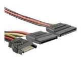 QOLTEC 27615 Qoltec SATA cable splitter SATA male 2xSATA female 0.5m