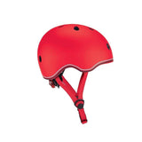 Globber Helmet Go Up Lights Red