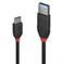 CABLE USB3.2 A-C 0.5M/BLACK 36915 LINDY