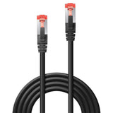 CABLE CAT6 S/FTP 0.5M/BLACK 47371 LINDY