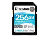 KINGSTON 256GB SDXC Canvas Go Plus 170R C10 UHS-I U3 V30