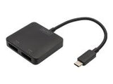 DIGITUS USB-C - 2x DP MST Video Splitter DP 1.4 4K/60Hz