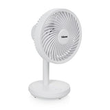 Tristar VE-5841 USB Rechargeable Fan, Number of speeds 4, 4 W, Oscillation, Diameter 16.5 cm, White