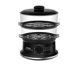 TEFAL VC140135 Food Steamer Black, 900 W, Number of baskets 2