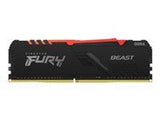 KINGSTON 32GB 3200MHz DDR4 CL16 DIMM Kit of 2 1Gx8 FURY Beast RGB