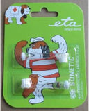 ETA Toothbrush replacement  for ETA0710 For kids, Heads, Number of brush heads included 2, White