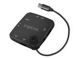 LOGILINK UA0344 LOGILINK - USB Typ-C  OTG (On-The-Go) Multifunction hub and card reader