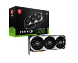 Graphics Card|MSI|NVIDIA GeForce RTX 4090|24 GB|GDDR6X|384 bit|PCIE 4.0 16x|Triple slot Fansink|1xHDMI|3xDisplayPort|RTX4090VENTUS3X24GOC