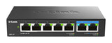 D-Link 7-Port Multi-Gigabit Unmanaged Switch DMS-107/E Unmanaged, Desktop