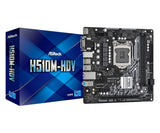 ASROCK H510M-HDV LGA1200 2x DDR4 4x SATA3 6x USB 3.2 Gen1 Realtek Gigabit LAN mATX MB