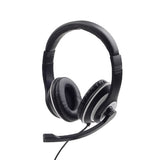 HEADSET STEREO BLACK/MHS-03-BKWT GEMBIRD