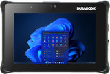 Durabook R8 Rugged Tablet 8 ", Black, Sunlight Readable 800nits Touchscreen Display, Intel Core i5-1230U, 8 GB, 128 GB, Wi-Fi, 2 MP, Bluetooth, 5.2, Windows 11 Pro, 800 x 1280 pixels