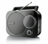 Muse M-050 R Portable radio, AUX in, Black