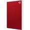 SEAGATE One Touch Potable 1TB USB 3.0 compatible with MAC and PC including data recovery service red