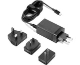 Lenovo Travel Adapter  USB-C AC  Black, 65 W