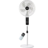 Adler Fan AD 7328 Stand Fan, Number of speeds 3, 120 W, Oscillation, Diameter 40 cm, White