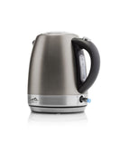 ETA Kettle Ela mini ETA859990040 Electric, 2100 W, 1.2 L, Stainless steel, Grey, 360� rotational base