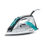 Polti Iron PLEU0251 Vaporella Quick & Comfort QC110 Steam Iron, 2200 W, Water tank capacity 300 ml, Continuous steam 30 g/min, White/Blue/Black