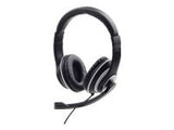 HEADSET STEREO BLACK/MHS-03-BKWT GEMBIRD