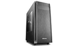 Deepcool D-Shield V2 Side window, Black, ATX, Power supply included No