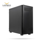 Case|CHIEFTEC|HAWK|MidiTower|Not included|ATX|MicroATX|MiniITX|Colour Black|AL-02B-OP