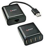 I/O EXTENDER USB2 60M CAT.6/42679 LINDY