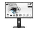 LCD Monitor|MSI|PRO MP243P|23.8"|Business|Panel IPS|1920x1080|16:9|75Hz|Matte|5 ms|Speakers|Swivel|Pivot|Height adjustable|Tilt|Colour Black|PROMP243P