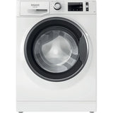 Hotpoint Washing machine NM11 846 WS A EU N Energy efficiency class A, Front loading, Washing capacity 8 kg, 1351 RPM, Depth 60.5 cm, Width 59.5 cm, Display, Electronic, Steam function, White