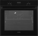 Bundle of Simfer Oven 8208KERSI Black glass and Hob H6 401 TGRSP Gas on glass, Black