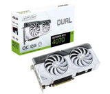 ASUS DUAL RTX4070 OC 12GB GDDR6X 1xHDMI 3xDP WHITE